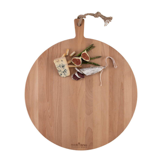 Beuken Serveerplank rond Ø 50 x 2 cm | Puur hout